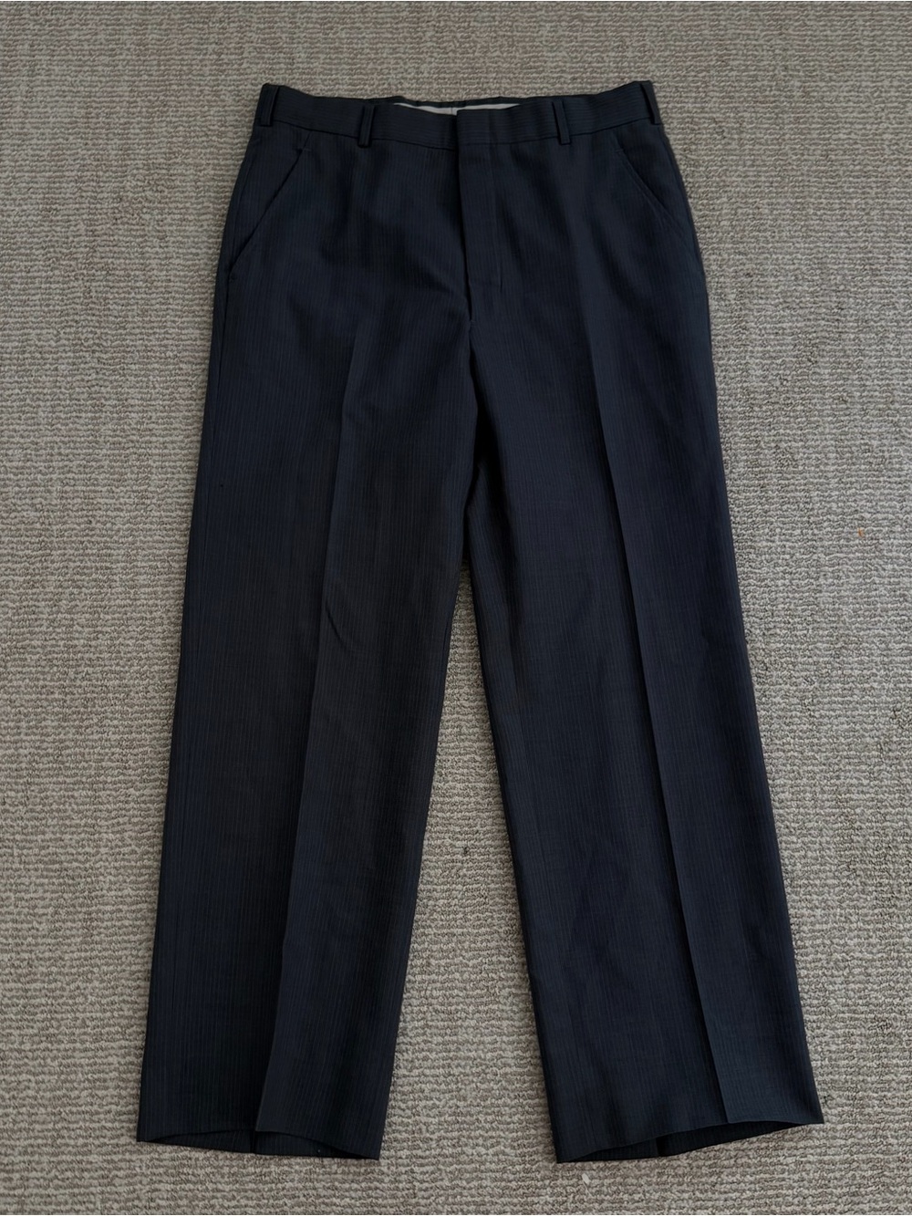 vintage Christian Dior menswear pinstripe wool trouser - 36W × 30L
